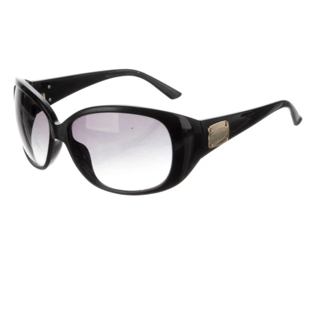 Jimmy Choo oversize black gradient sunglasses